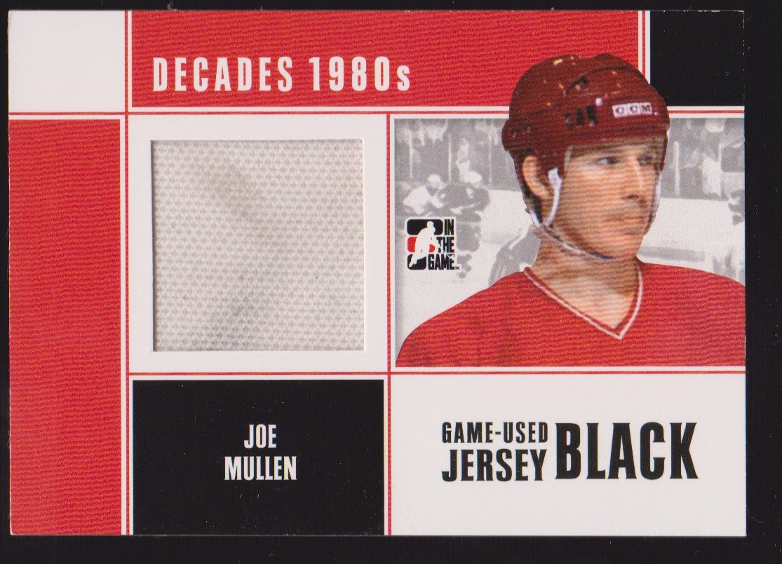 2010-11 ITG Decades 1980s Jerseys Black #M36 Joe Mullen (image for) 2010-11 ITG Decades 1980s Jerseys Black #M36 Joe Mullen